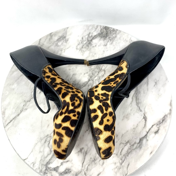 Rockport//AdiPrene By Adidas Presia Mary Jane Two Tone Leopard pumps 43/11.5 - Picture 7 of 16